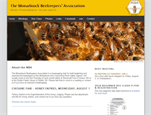 Tablet Screenshot of monadnockbeekeepers.com